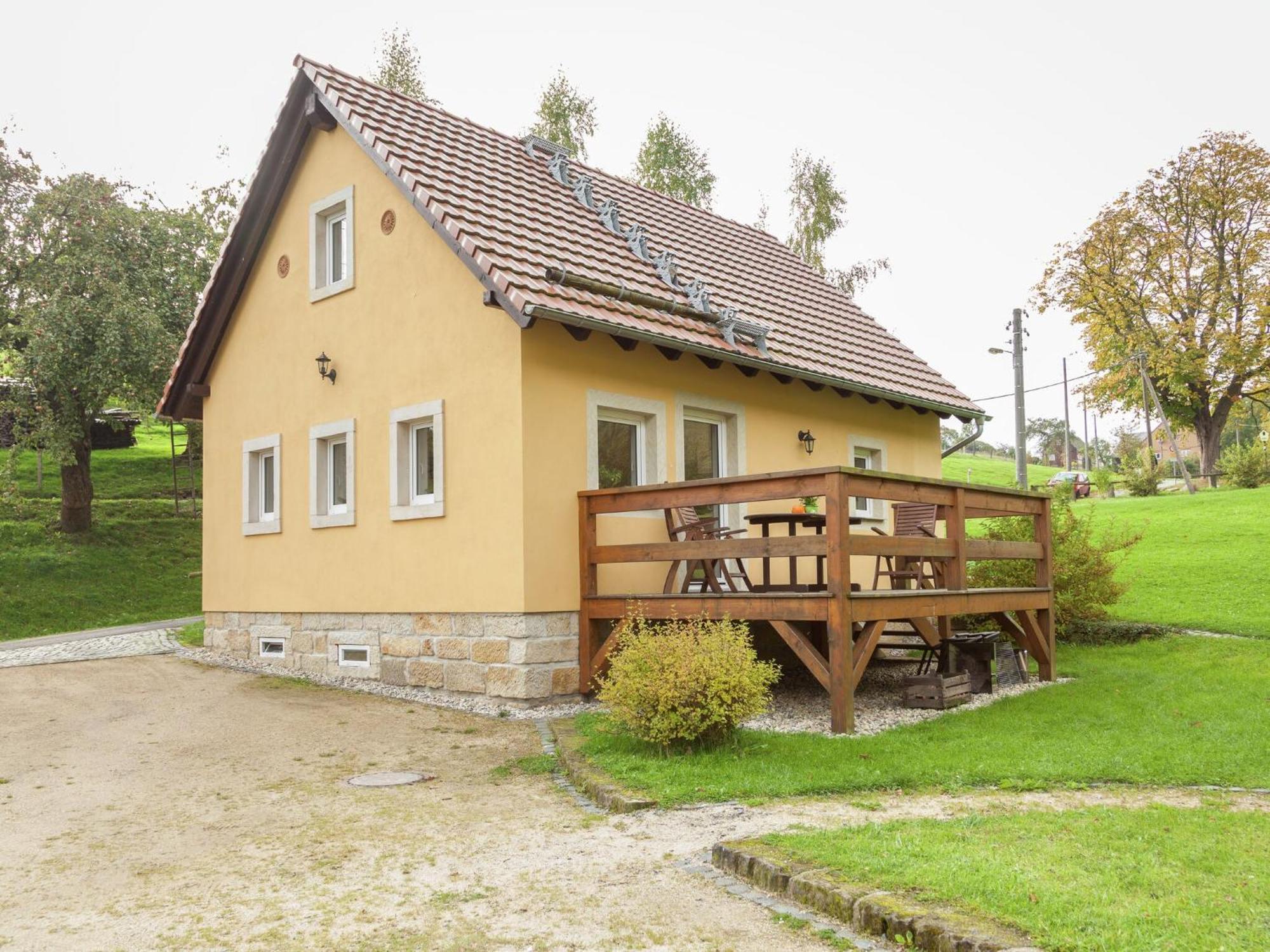 Charming Holiday Home In Hohnstein Ot Lohsdorf Esterno foto