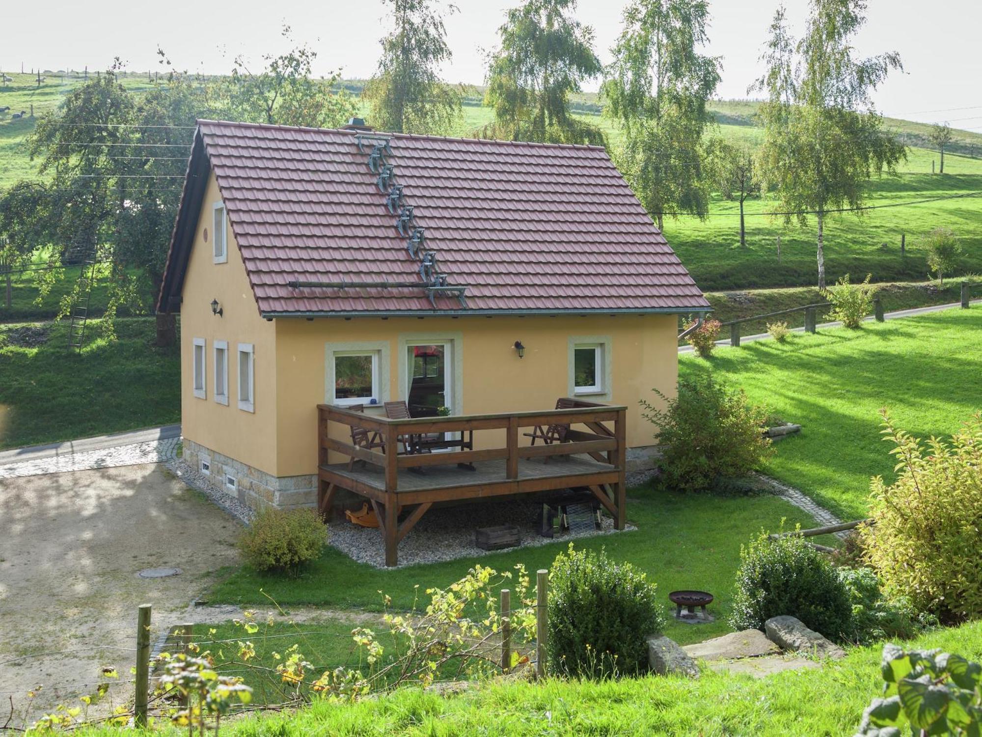 Charming Holiday Home In Hohnstein Ot Lohsdorf Esterno foto